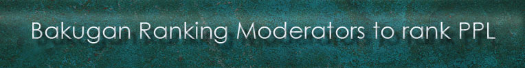 bakugan ranking moderators to rank ppl