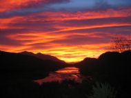 Sunrise over River Ewe