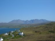 Cuillins from Carbost Beg