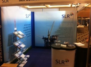 Appea2014 SLR's exhibition stand at last year's APPEA HSE Conference.