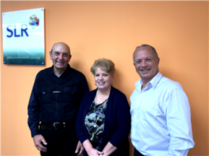 Stack-Air’s Keith & Sylvia James with SLR’s Peter Georgiou Stack-Air’s Keith & Sylvia James with SLR’s Peter Georgiou