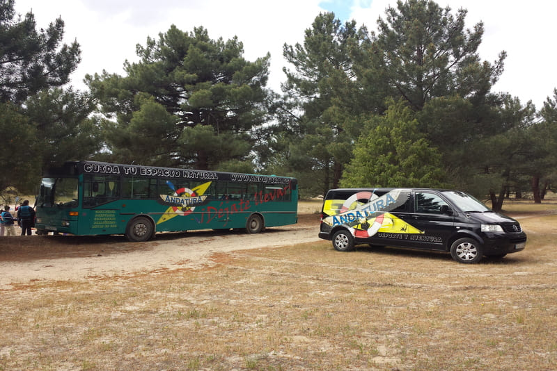 Traslado en autobús - Andatura