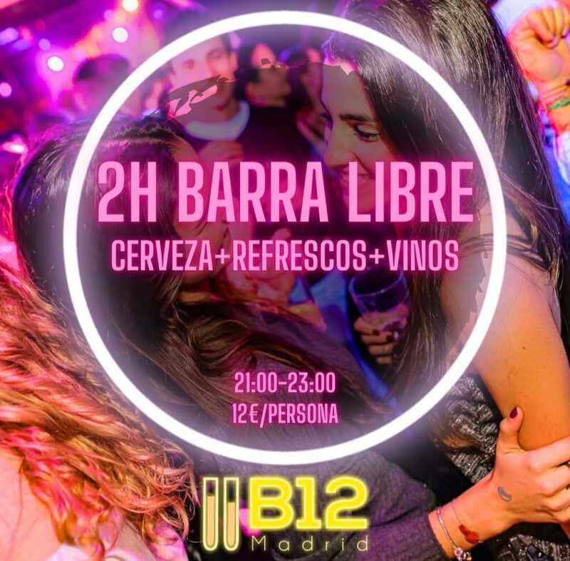 Celebrar cumpleaños con barra libre Madrid