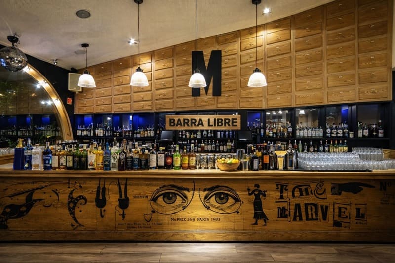 Barra libre para cumplea&ntilde;os en Madrid en Marvel