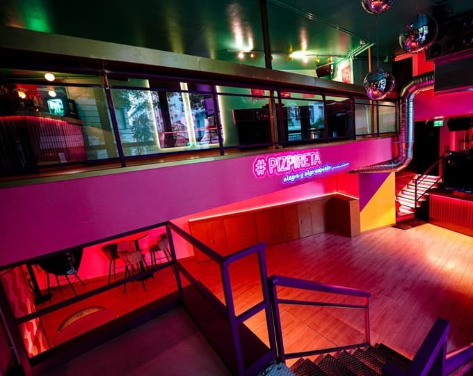 Espacios para celebrar cumplea&ntilde;os en Pizpireta Bar Madrid