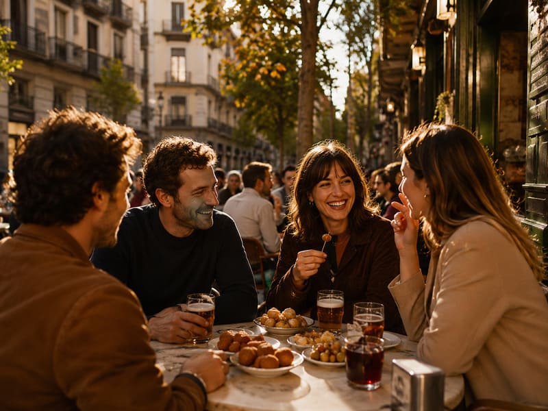 Terraza en Madrid para comer y beber - Taberna Trastevere