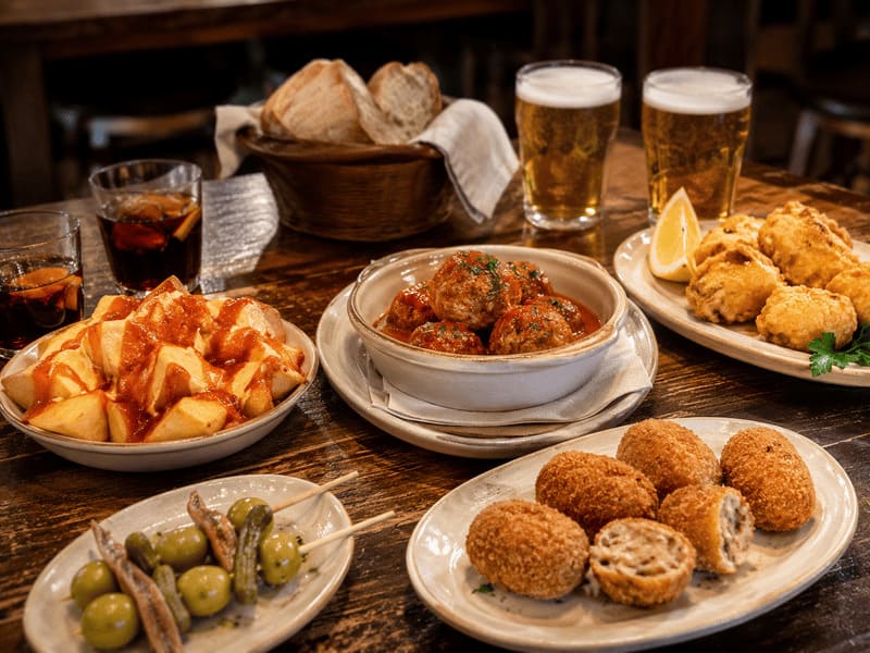 Terraza en Madrid para cenar - Taberna Trastevere