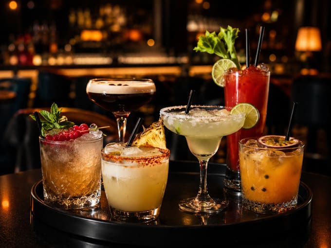 Bar para fiestas con comida y bebida en Madrid