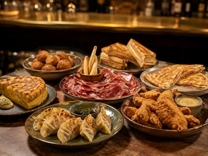 Picoteo para fiesta con catering en Madrid
