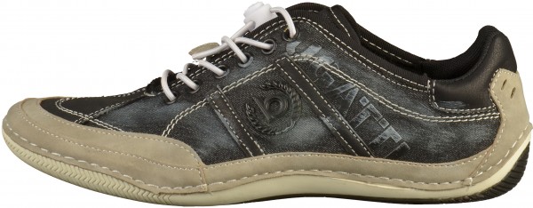 Bugatti Sneaker Lederimitat Schwarz