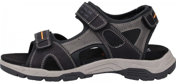 Tom Tailor Wanderschuhe Lederimitat Schwarz