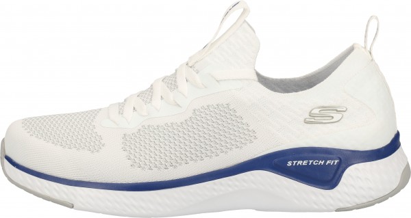 Skechers Sneaker Lederimitat/Textil Weiß