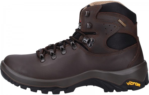 Bama Wanderschuhe Leder/Textil Dunkelbraun