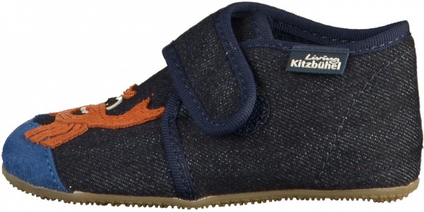 Living Kitzbühel Hausschuhe Textil Dunkelblau