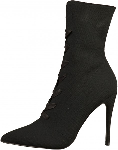 Steve Madden Stiefelette Textil Schwarz