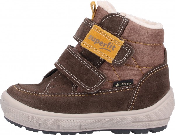 Superfit Stiefel Veloursleder/Textil Braun