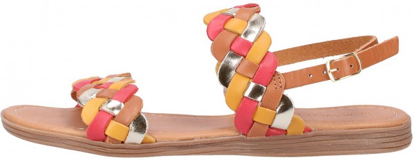Marco Tozzi Sandalen Nappaleder Cognac