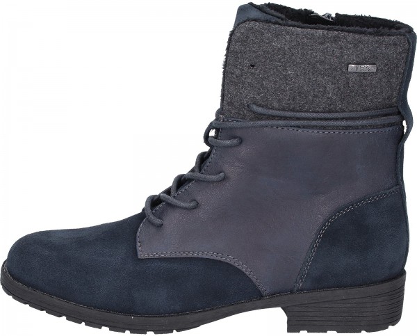 Bama Teens Stiefel Leder Dunkelblau