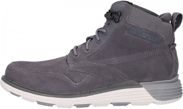 Caterpillar Stiefelette Leder Grau