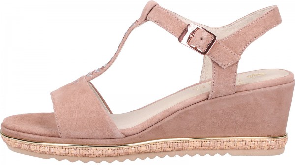 Be Natural Sandalen Leder Puder