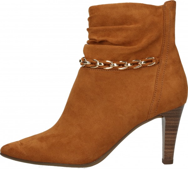 Tamaris Stiefelette Lederimitat Nussbraun
