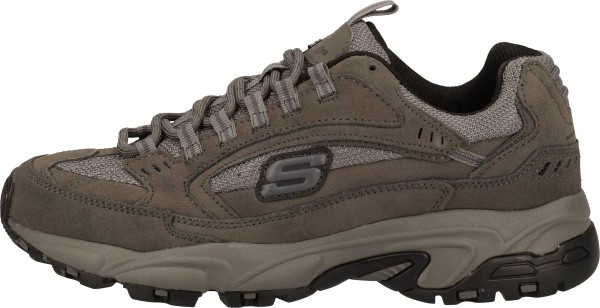 Skechers Sneaker Veloursleder/Textil Grau