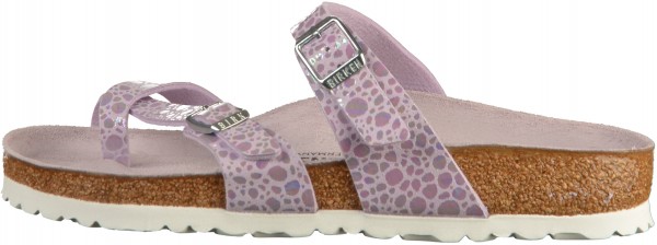 Birkenstock Mayari Zehensteg Birko-Flor Metallic Stones Lilac