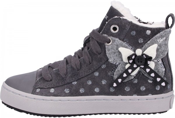 Geox Sneaker Veloursleder Dunkelgrau