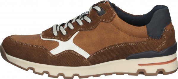 Relife Sneaker Leder/Synthetik Braun/Blau