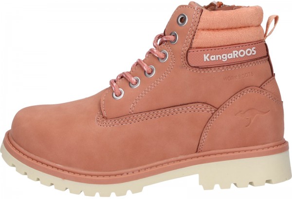 KangaROOS Stiefelette Lederimitat Coral
