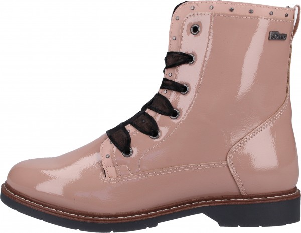 s.Oliver Stiefelette Lederimitat/Textil Rose