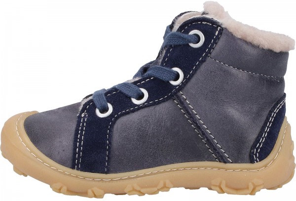 Pepino Stiefelette Leder Dunkelblau