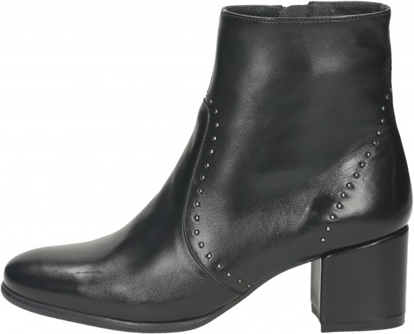 Venturini Milano Stiefelette Leder Schwarz