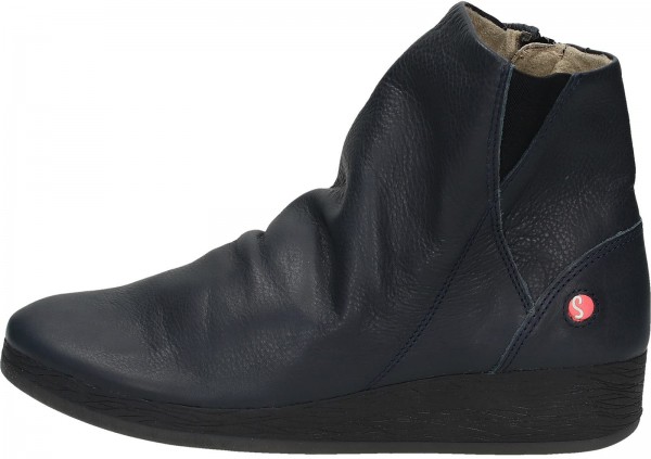 softinos Stiefelette Leder Navy