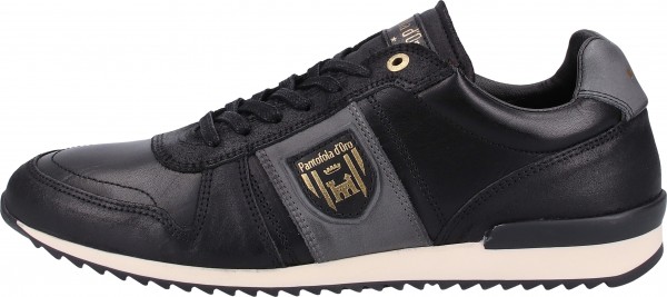 Pantofola d Oro Sneaker Leder Schwarz