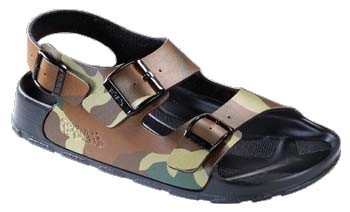 camouflage sandals