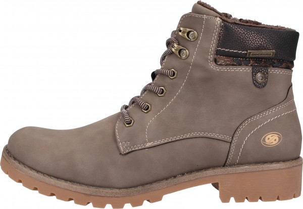 Dockers Stiefelette Lederimitat Taupe