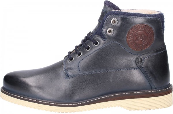Salamander Stiefelette Leder Navy Warmfutter