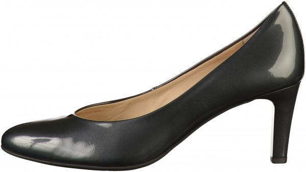 Högl Pumps Leder Dunkelgrau