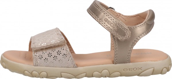Geox Sandalen Veloursleder/Synthetik Platinum
