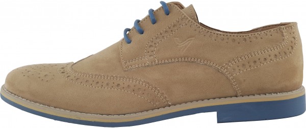 Veganino Halbschuhe Lederimitat Beige