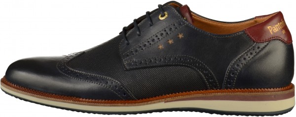 Pantofola d Oro Halbschuhe Leder Blau