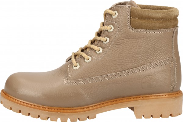 Darkwood Stiefelette Leder Khaki
