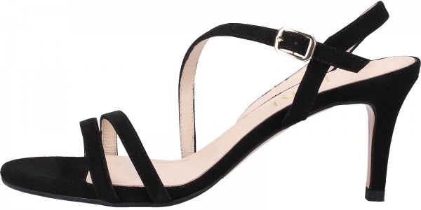Lodi Sandalen Leder Schwarz