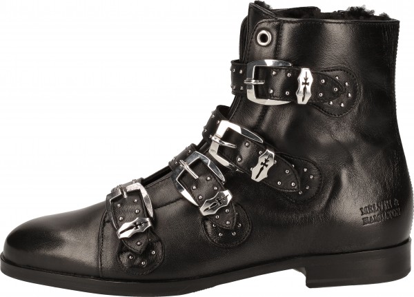Melvin&Hamilton Stiefelette Leder Black
