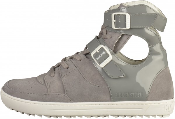 Birkenstock Thessaloniki Sneaker Naturleder Grau