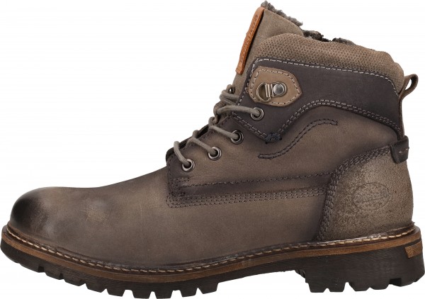 Dockers Stiefelette Lederimitat Grau