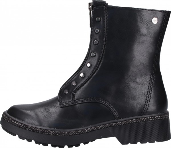 Tamaris Stiefelette Lederimitat Schwarz