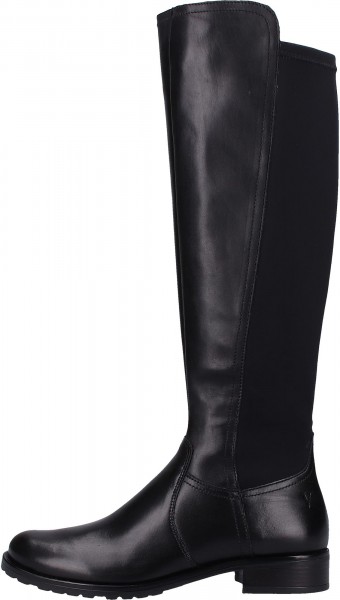 Venturini Milano Stiefel Leder/Textil Schwarz