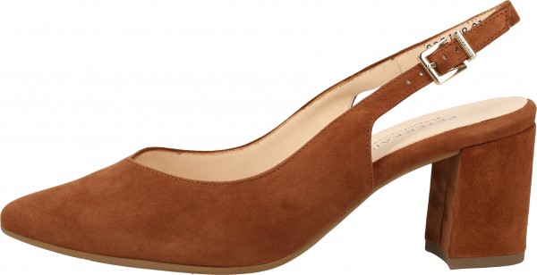 Peter Kaiser Pumps Nubukleder Braun